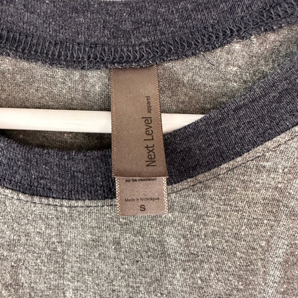 Plaid Texas 3/4 length Next Level t-shirt. Size small - Picture 3 of 3